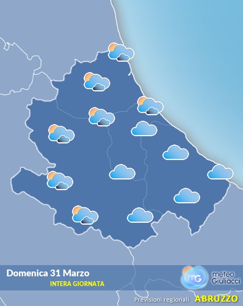 Meteo Abruzzo previsioni fino a 15 giorni METEOGiuliacci.it