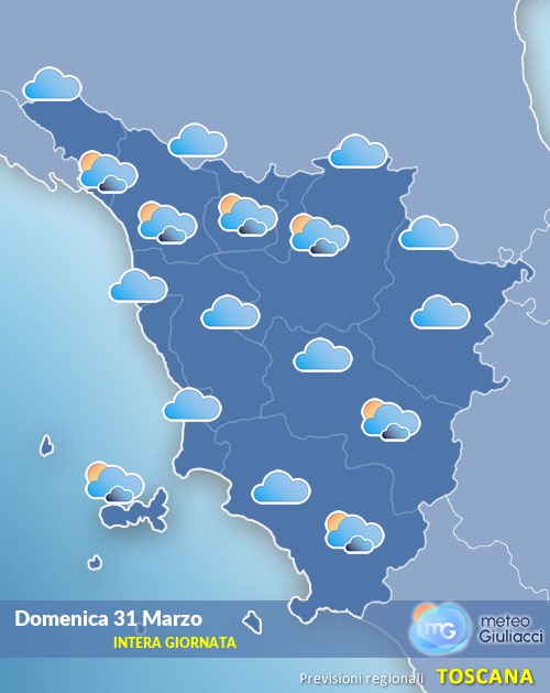 Meteo Toscana previsioni fino a 15 giorni METEOGiuliacci.it