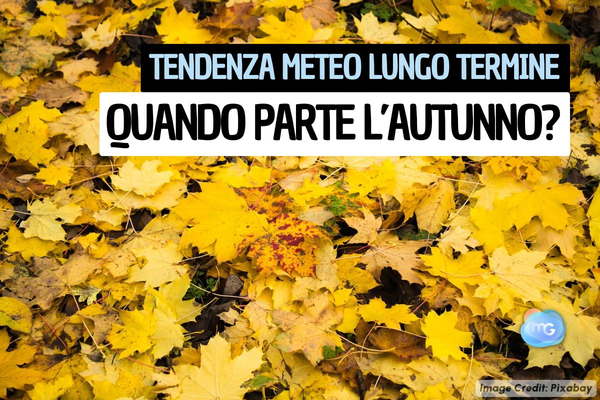 Articolo Tendenza meteo: Autunno vero ancora lontano