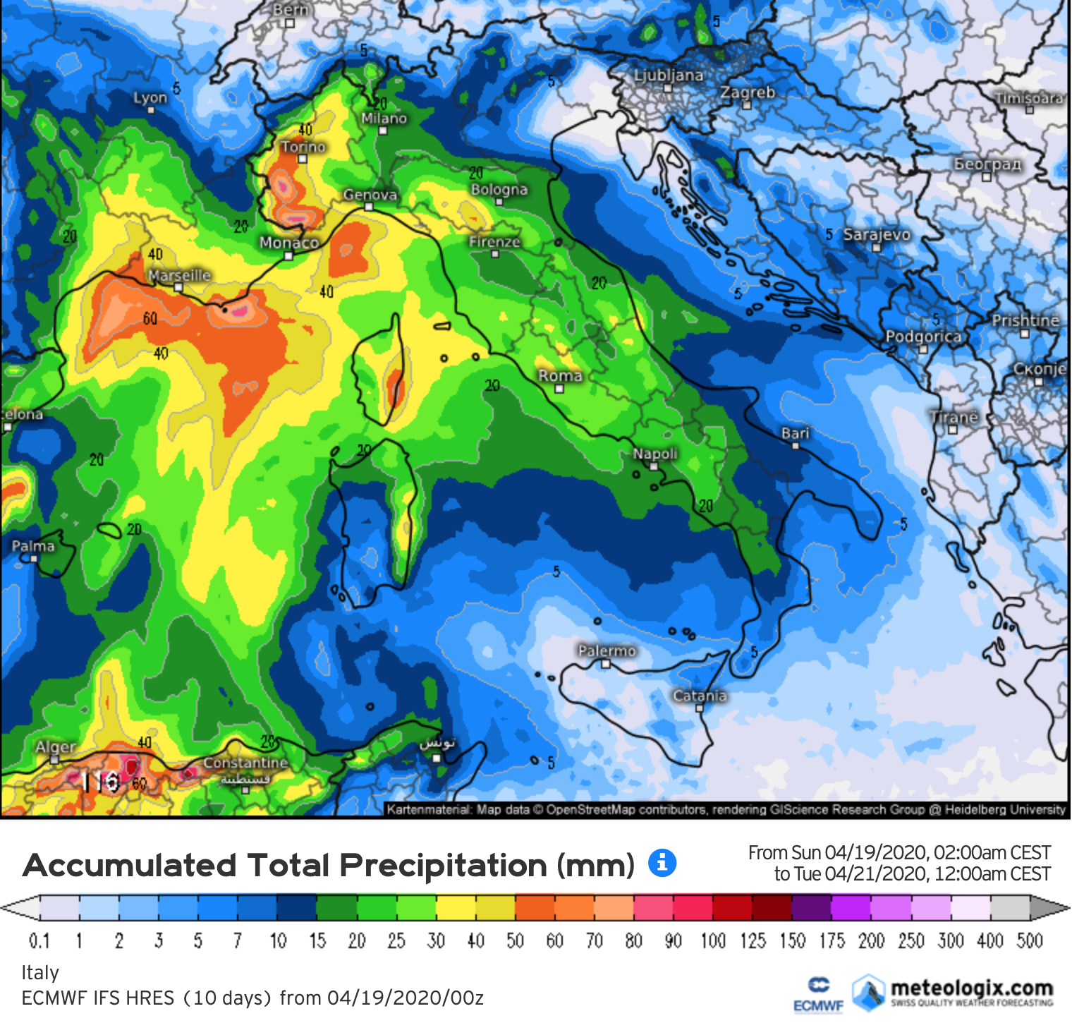 Meteo: intense precipitazioni in arrivo. Due fasi ...